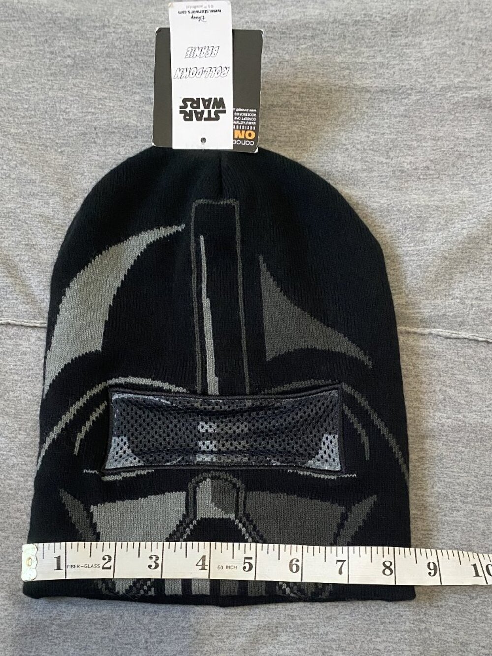 Star Wars Hat Mesh Mask Black Grey O/S (280)